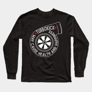 Turbokick Warning Long Sleeve T-Shirt